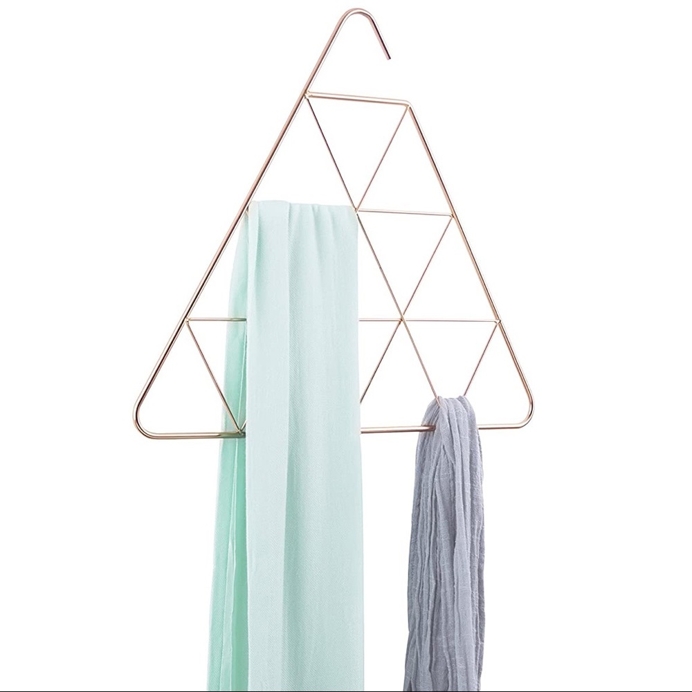 Umbra Design Copper Rose Gold Scarf Accessories Hanger Organ…